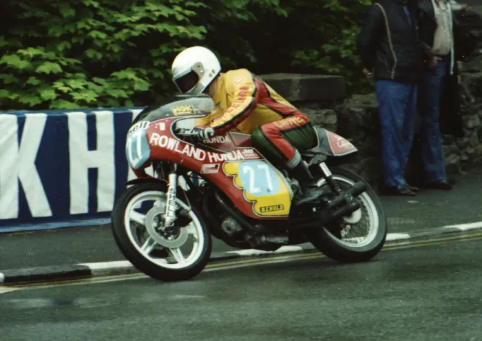 Framed Print : John Caffrey (Rowlands Honda) 1980 Formula Two TT Framed Print : John Caffrey (Rowlands Honda) 1980 Formula Two TT