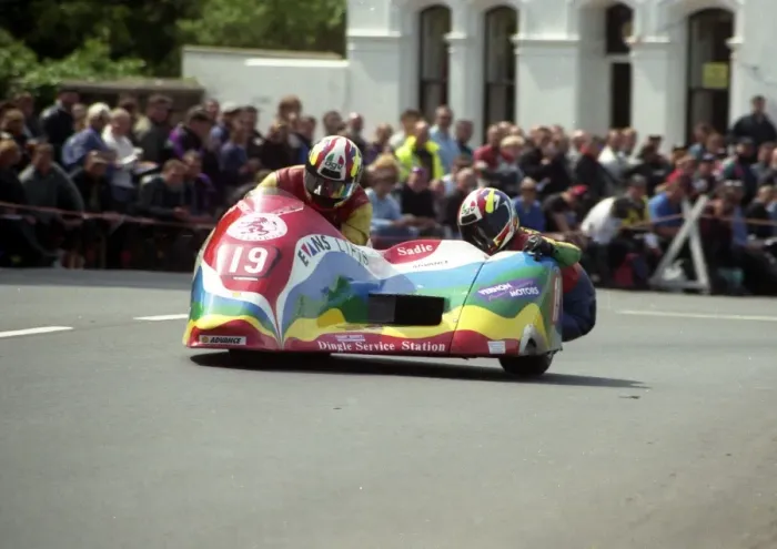 Framed Print : John Childs & Sadie Childs (Honda) 1996 Sidecar TT Framed Print : John Childs & Sadie Childs (Honda) 1996 Sidecar TT