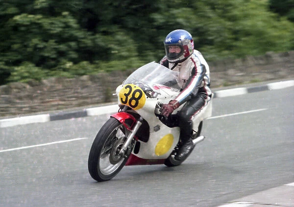 John Daly (Yamaha) 1980 Senior Manx Grand Prix