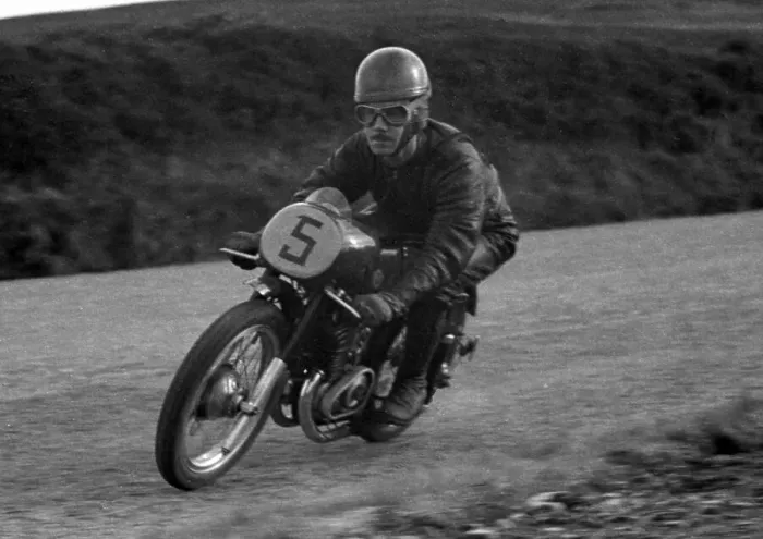 Framed Print : John Grace Montesa 1954 Ultra Lightweight TT Framed Print : John Grace Montesa 1954 Ultra Lightweight TT