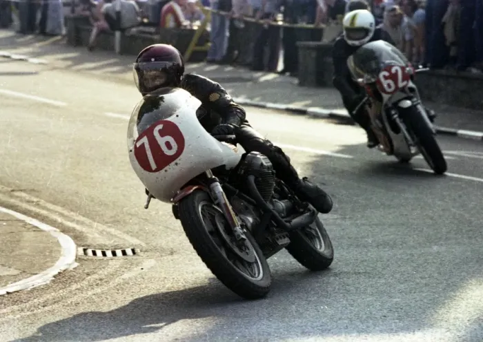 Framed Print : John Hammond (Guzzi) 1978 Formula One TT Framed Print : John Hammond (Guzzi) 1978 Formula One TT