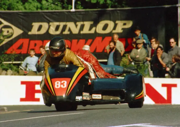 Framed Print : John Hartell & Nick Roche (CWH Armstrong) 1987 Sidecar TT Framed Print : John Hartell & Nick Roche (CWH Armstrong) 1987 Sidecar TT