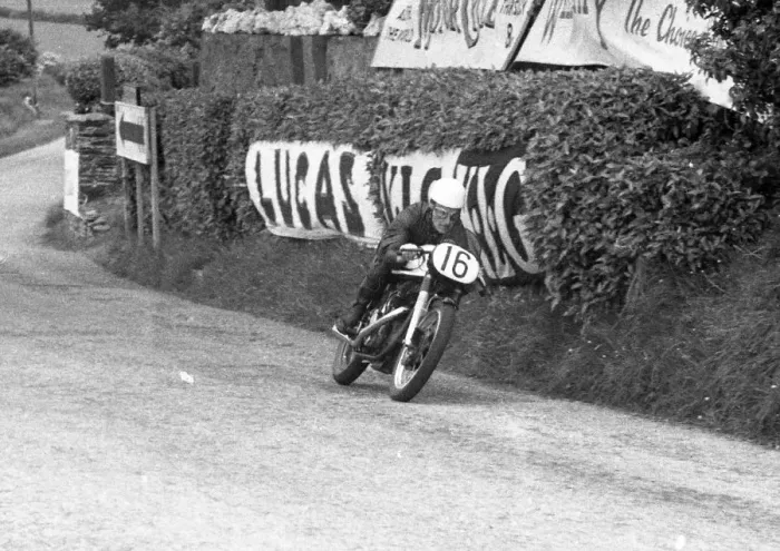 Framed Print : John Hartle (Norton) 1956 Junior TT Framed Print : John Hartle (Norton) 1956 Junior TT