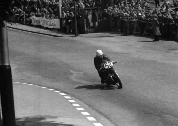 Framed Print : John Hartle (Norton) 1956 Senior TT Framed Print : John Hartle (Norton) 1956 Senior TT