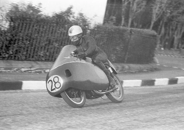 John Hartle (REG) 1957 Lightweight TT