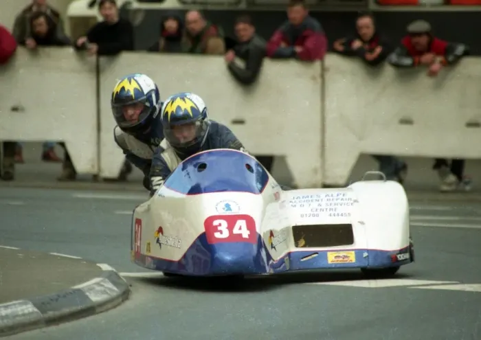 Framed Print : John Holden & Ian Watson (Jacobs) 1996 Sidecar TT Framed Print : John Holden & Ian Watson (Jacobs) 1996 Sidecar TT
