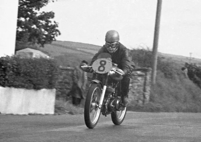 Framed Print : John Horne (Horne Rudge) 1953 Lightweight TT Framed Print : John Horne (Horne Rudge) 1953 Lightweight TT