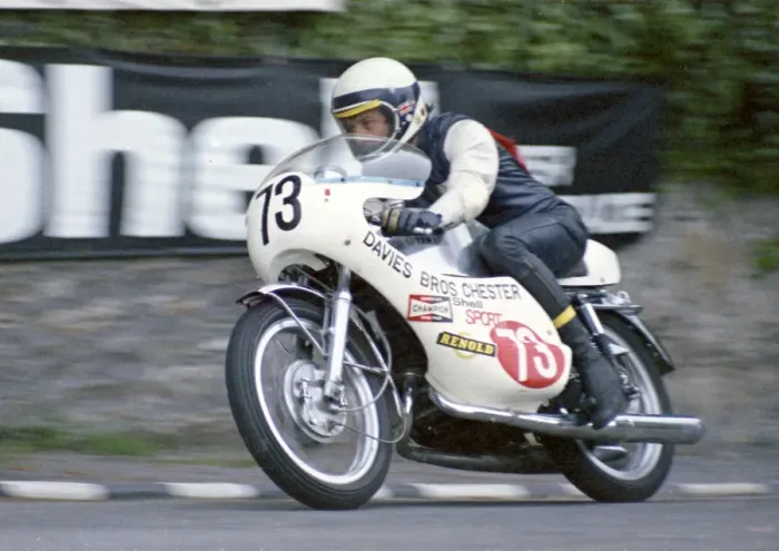 Framed Print : John Hughes (Yamaha) 1973 Production TT Framed Print : John Hughes (Yamaha) 1973 Production TT