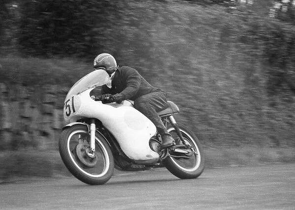 John Jacques (Norton) 1962 Senior Manx Grand Prix