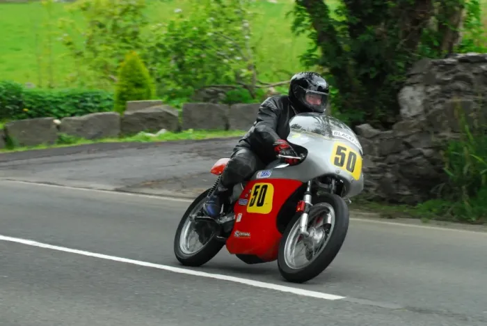 Framed Print : John A Jones (Matchless) 2015 Pre TT Classic