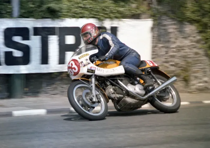 Framed Print : John Kirby (Ducati) 1976 Production TT Framed Print : John Kirby (Ducati) 1976 Production TT