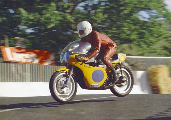 John Lavender (Yamaha) 1977 Jubilee TT