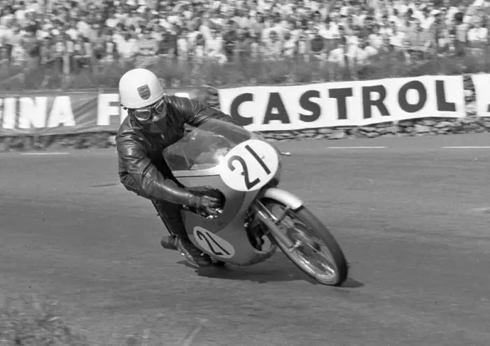 Framed Print : John Lawley Honda 1966 50cc TT Framed Print : John Lawley Honda 1966 50cc TT