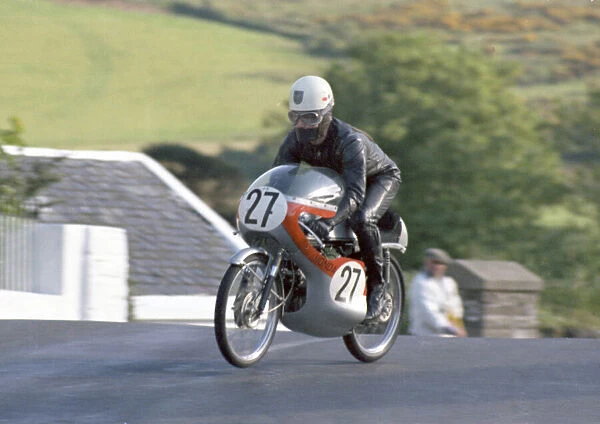 John Lawley (Honda) 1968 50cc TT