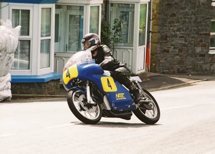 Framed Print : John Loder (NRE Nourish) 1994 Pre-TT Classic Framed Print : John Loder (NRE Nourish) 1994 Pre-TT Classic