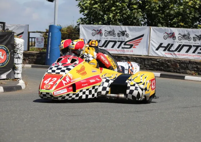 Framed Print : John Lowther & Robert Child (LCR Honda) 2019 Southern 100 Framed Print : John Lowther & Robert Child (LCR Honda) 2019 Southern 100