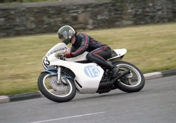 Framed Print : John McBride (Yamaha) 1980 Junior Manx Grand Prix Framed Print : John McBride (Yamaha) 1980 Junior Manx Grand Prix