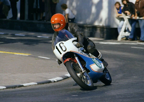 John McEntee (Fowler Yamaha) 1975 Lightweight Manx Grand Prix