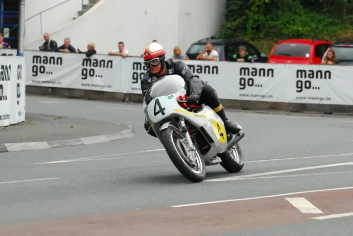 Framed Print : John McGuinness (Honda) 2013 Classic TT Parade Lap Framed Print : John McGuinness (Honda) 2013 Classic TT Parade Lap