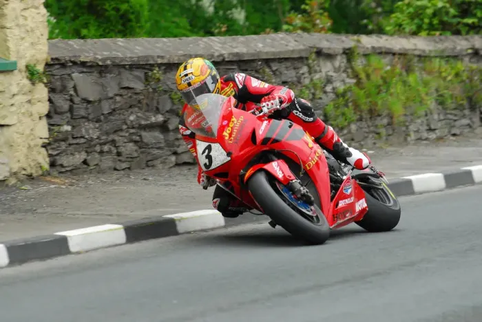 Framed Print : John McGuinness (Honda) 2013 Superbike TT