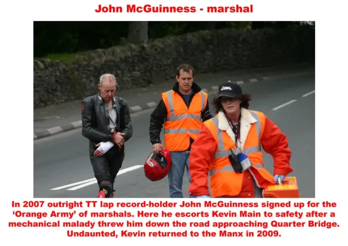 Framed Print : John McGuinness - marshal Framed Print : John McGuinness - marshal