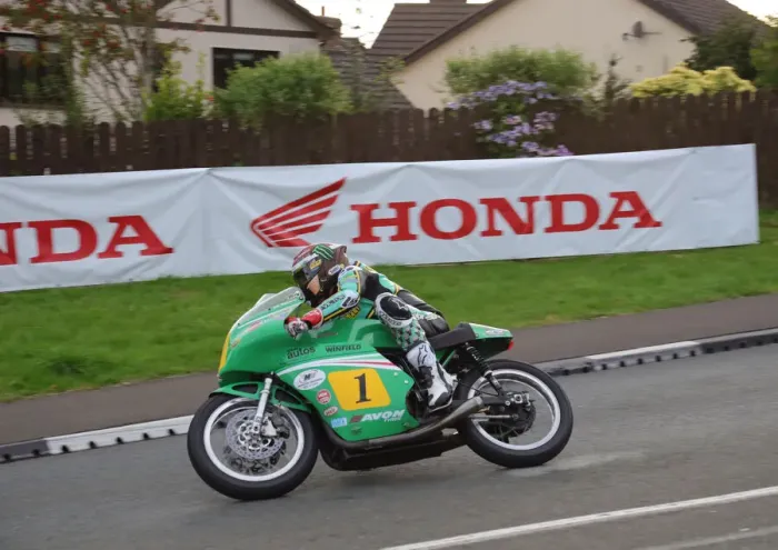 Framed Print : John McGuinness (Paton) 2019 Senior Classic TT