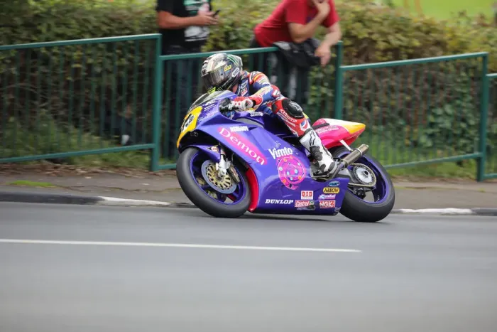 Framed Print : John McGuinness (Vimto Honda) 2019 Classic Parade Framed Print : John McGuinness (Vimto Honda) 2019 Classic Parade