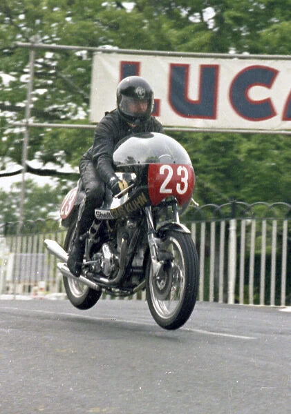 John McKernan (Norton) 1974 Production TT