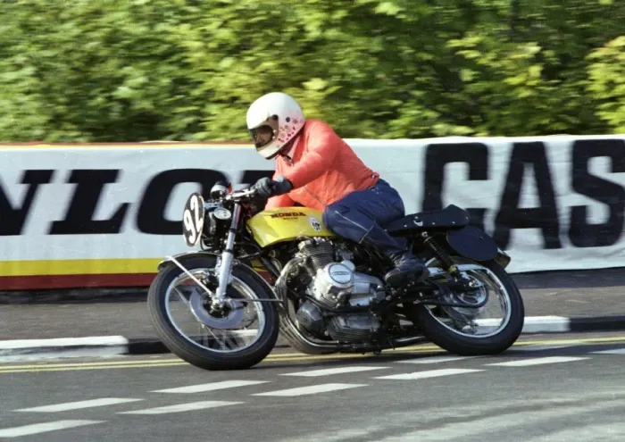 Framed Print : John Musson (Honda) 1978 Formula 3 TT