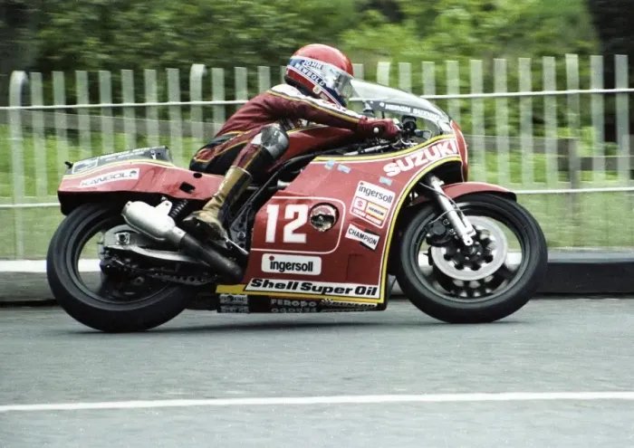 Framed Print : John Newbold (Suzuki) 1981 Formula One TT Framed Print : John Newbold (Suzuki) 1981 Formula One TT
