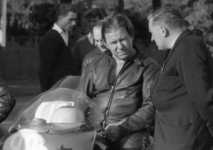 Framed Print : John Nutter (AJS) 1962 Junior Manx Grand Prix Framed Print : John Nutter (AJS) 1962 Junior Manx Grand Prix
