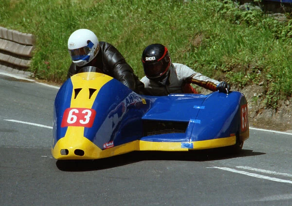 John Potts & Simon Bartrop (Honda) 1995 Sidecar TT