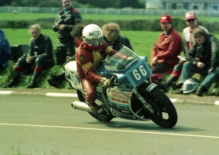 Framed Print : John Raybould (Suzuki) 1986 Production B TT Framed Print : John Raybould (Suzuki) 1986 Production B TT