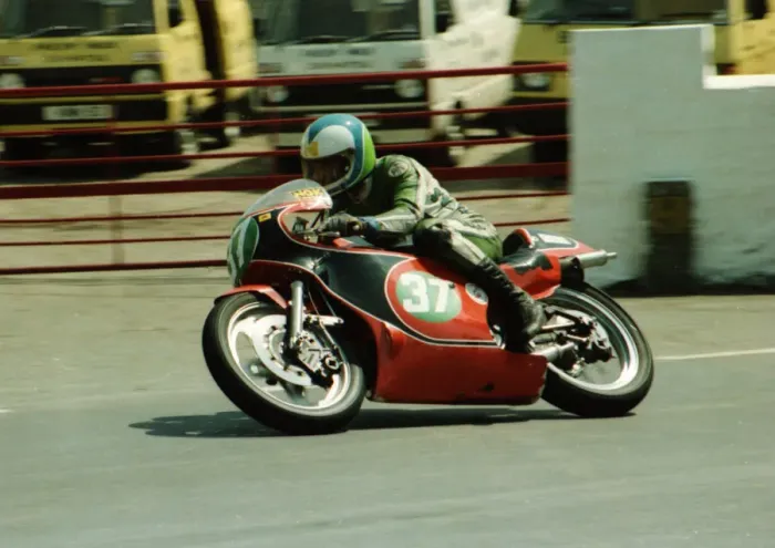 Framed Print : John Robinson (Spondon Rotax) 1984 Junior TT Framed Print : John Robinson (Spondon Rotax) 1984 Junior TT
