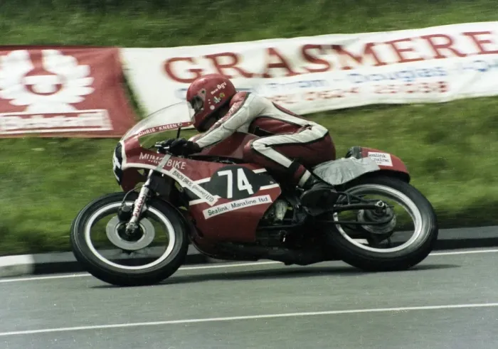 Framed Print : John Stephens (Honda) 1981 Formula 3 TT Framed Print : John Stephens (Honda) 1981 Formula 3 TT