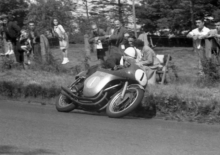 Framed Print : John Surtees (MV) 1959 Junior Ulster Grand Prix Framed Print : John Surtees (MV) 1959 Junior Ulster Grand Prix