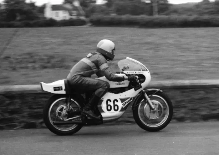 Framed Print : John Taylor (Yamaha) 1977 Classic TT Framed Print : John Taylor (Yamaha) 1977 Classic TT