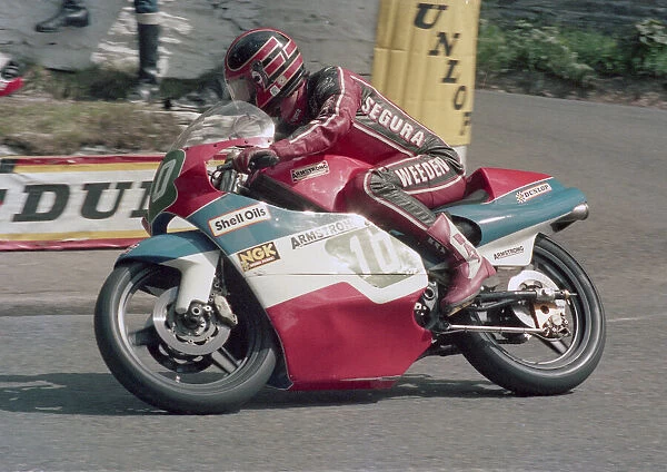 John Weeden (Armstrong) 1986 Junior TT