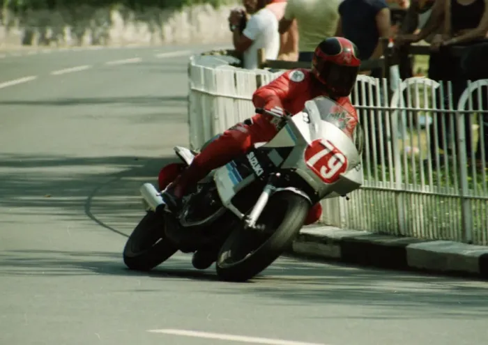Framed Print : John Weeden (Suzuki) 1984 Production TT Framed Print : John Weeden (Suzuki) 1984 Production TT