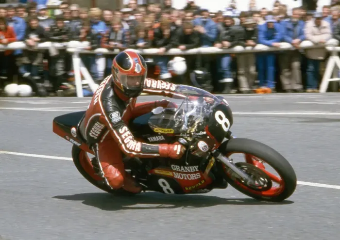 Framed Print : John Weeden (Yamaha) 1986 Formula Two TT Framed Print : John Weeden (Yamaha) 1986 Formula Two TT