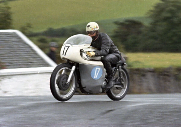 John Wetherall (Norton) 1967 Junior Manx Grand Prix