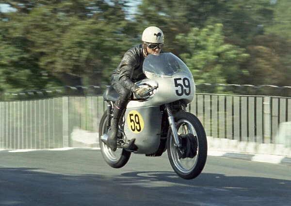 John Wetherall (Norton) 1967 Senior Manx Grand Prix