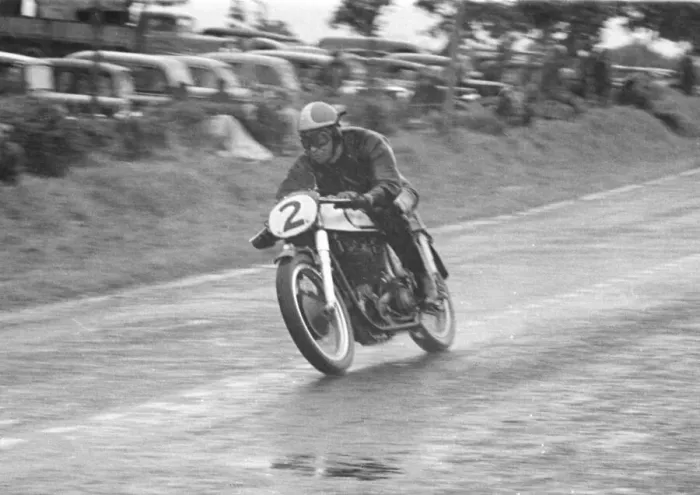 Framed Print : Johnny Lockett (Norton) 1951 Senior Ulster Grand Prix Framed Print : Johnny Lockett (Norton) 1951 Senior Ulster Grand Prix