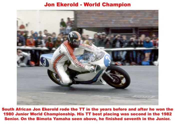 Framed Print : Jon Ekerold - world champion Framed Print : Jon Ekerold - world champion