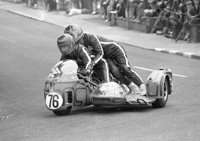 Framed Print : Joseph Rocheleau & Alma Rocheleau (MGF BSA) 1974 750 Sidecar TT Framed Print : Joseph Rocheleau & Alma Rocheleau (MGF BSA) 1974 750 Sidecar TT