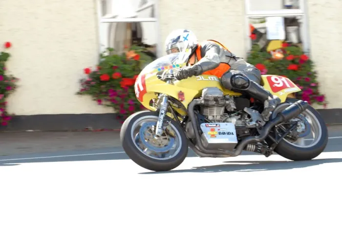Framed Print : Jussi Luoma (Guzzi) 2010 Post Classic Senior TT Framed Print : Jussi Luoma (Guzzi) 2010 Post Classic Senior TT
