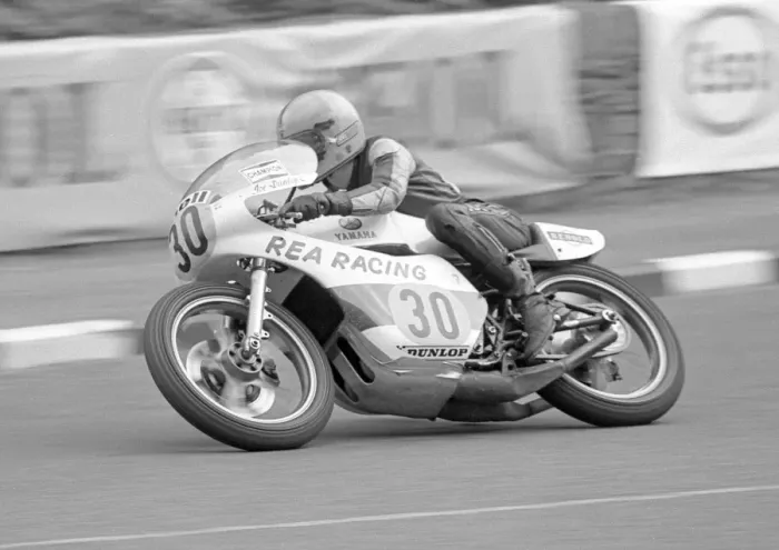 Framed Print : Still just Joe: Joey Dunlop (Yamaha): 1977 Senior TT