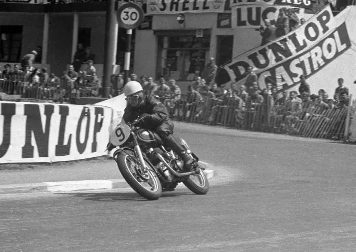 Framed Print : K Smith (AJS) 1953 Senior Clubman TT Framed Print : K Smith (AJS) 1953 Senior Clubman TT