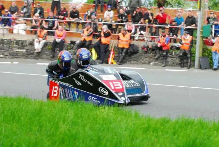 Framed Print : Karl Bennett & Lee Cain (DMR Kawasaki) 2013 Sidecar TT Framed Print : Karl Bennett & Lee Cain (DMR Kawasaki) 2013 Sidecar TT