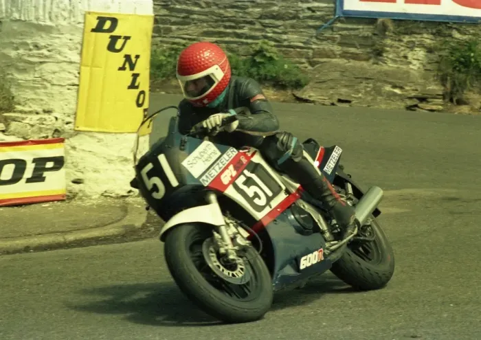 Framed Print : Karl Heinz Diepold (Kawasaki) 1986 Formula 2 TT Framed Print : Karl Heinz Diepold (Kawasaki) 1986 Formula 2 TT